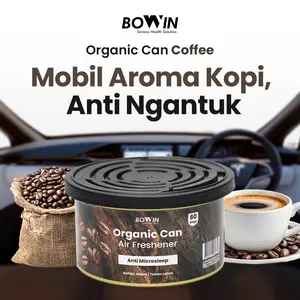 Bowin Parfum Mobil Organic Can Pengharum Ruangan Aroma Terapi Car Perfume Parfum Ruangan Bahan Alami Serat Kayu Tahan Lama 60 Hari Anti Bocor