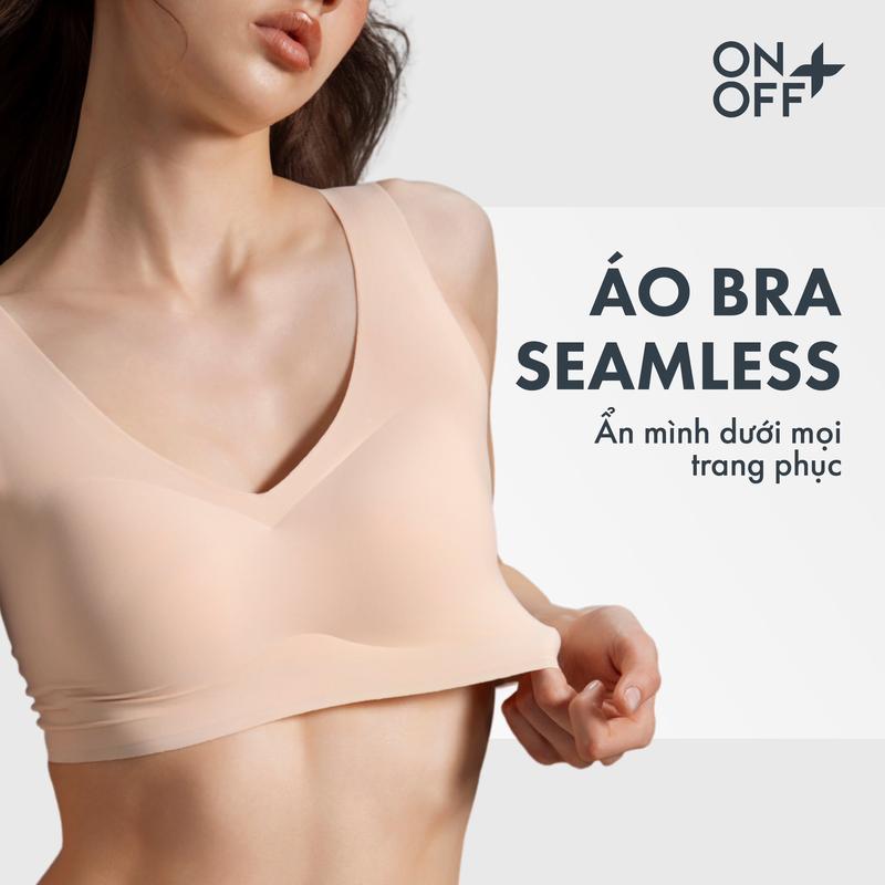 Áo bra dán tàng hình invisible không gọng nâng ngực đầy đặn mềm mịn - ONOFF 16UE25A0494