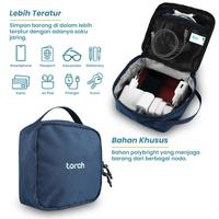 Gambar TORCH Zidha Pouch Charger Headset Handsfree Kabel Multifungsi Anti Noda - Black dari Torch Lembong Bdg Kota Bandung 3 Tokopedia