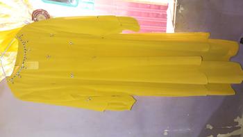 Product Review of Faiza Dress Gamis Malaysian Look Ceruty Babydoll Variasi Payet Dress Melayu Kurung Polos Premium Modern from @**4 0