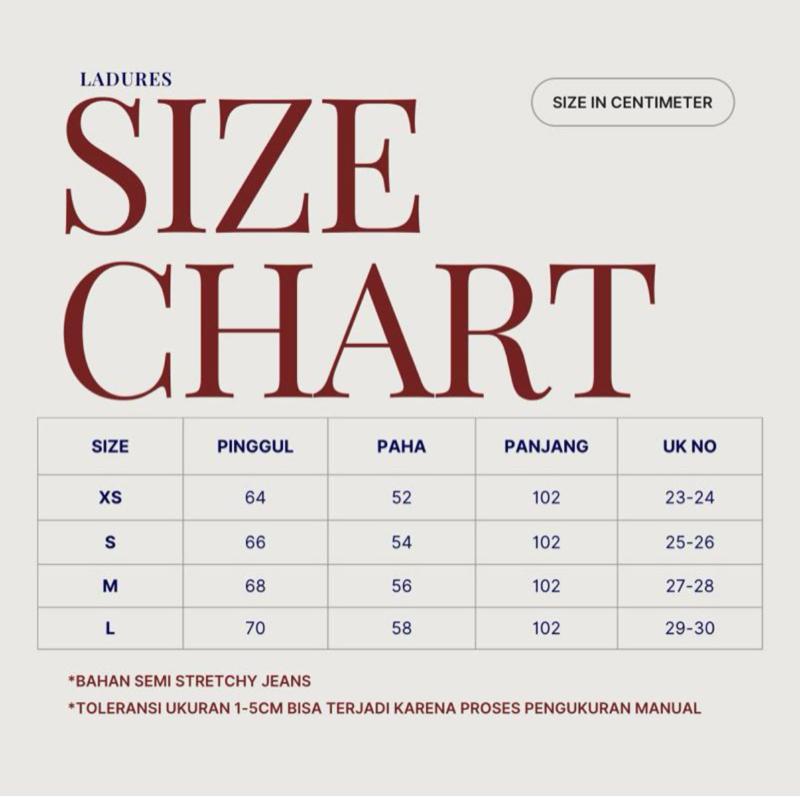 [LADURES] Mercia Loosepants Jeans - Baggy Wanita Y2k Low Waist Gombrong Denim Celana Panjang