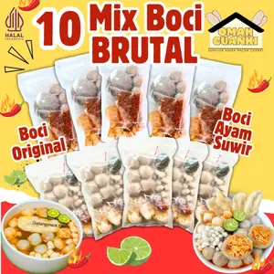 MIX BRUTALL HARGA OWNER!!! 5 BASO ACI AYAM SUWIR 5 ORIGINAL HOTPOT INSTAN FOOD