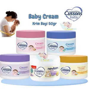 Cussons Baby Cream Fresh Nourish / Soft Smooth / Mild Gentle / New Born / Cuddle Calm 50gr 50 gr - Krim Pelembab Kulit Bayi Bunda Pink