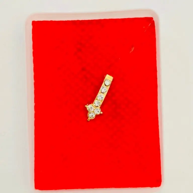 Pin Hidung Jepit (G) Anting Hidung Tanpa Tindik Nose Stud Nose Ring