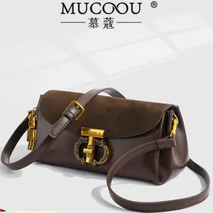 2177  free paper bag + certificate tas premium mucoou tas bahu wanita fashion terkiniian best seller