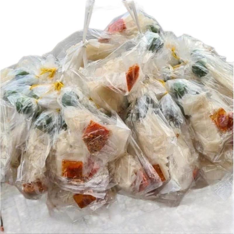 Bánh tráng xâu kèm tắc 10 Bịch - Snack food