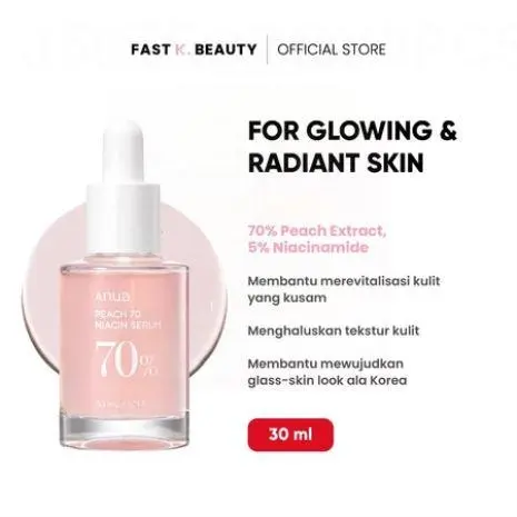 Ready [Anua] Peach 70% Niacinamide Serum 30ml ZBSICF