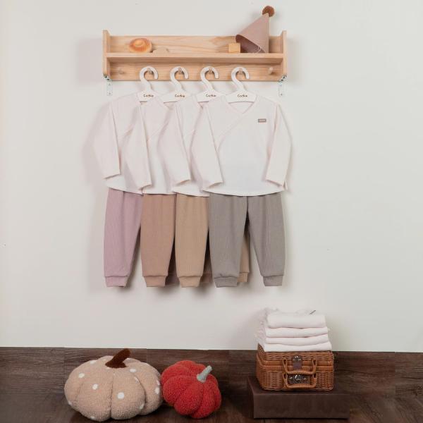 MỞ BÁN Bộ Quần Áo Dài Tay Thu Đông Cookie Cổ Chữ Y Chất Wavy Cho Bé Từ 6 Tháng Đến 5 Tuổi Bộ Dày Mặc Nhà Đi Học Cho Bé Bộ Nỉ Đồ Thu Đông Cho Bé