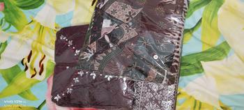 Product Review of Aywears - Set couple pasangan BURGUNDY kebaya brukat kurung malika dan rok songket dan kemeja battik pasanga.  Kondangan Wanita Pesta from m**h 3