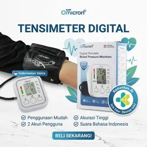 Tensi Digital Original Dengan Suara Layar Pengukur Tekanan BW-3205