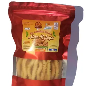 Kuliner Bang Arif Akar Kelapa Rasa Original Manis Gurih 150gr Halal Indonesia Food Instan