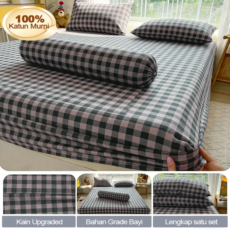 Coklat muda garis tebal