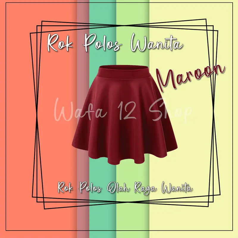 Rok Mini Anak Polos dengan Gaya Koran Style Buat Si Kecil 5