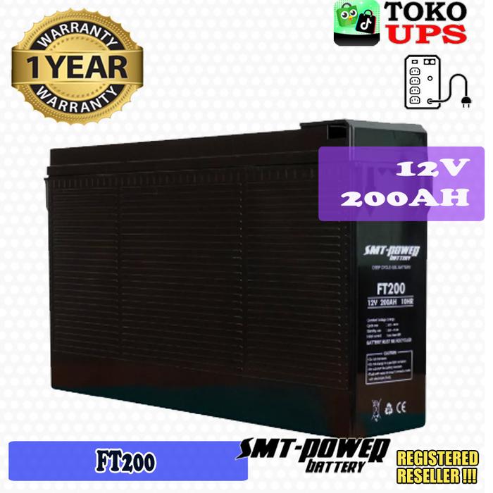 Gambar SMT-Power FT200 Front Terminal SMT 12V 200AH Solar Panel UPS - Unit dari TokoUPS Kota Administrasi Jakarta Pusat Tokopedia