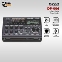 Gambar TASCAM DP-006 (6 TRACK DIGITAL POCKETSTUDIO) dari Tokosound Proaudio Kota Administrasi Jakarta Barat 1 Tokopedia
