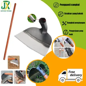 Cangkul Kepala Pengganti Baja Taman CangkulPertanian Cangkul Tangan cangkul Tangan AlatPelepas Cangkul Kepala untuk Berkebun,Penanaman, Penggalian (Tanpa Pegangan) alat pembersih rumput halaman