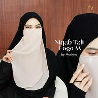 Gambar Maslaha Niqab | Niqab Tali Cadar Tali Babydoll Niqab Logo M - Milo dari Maslahaniqab Kab. Bandung 1 Tokopedia