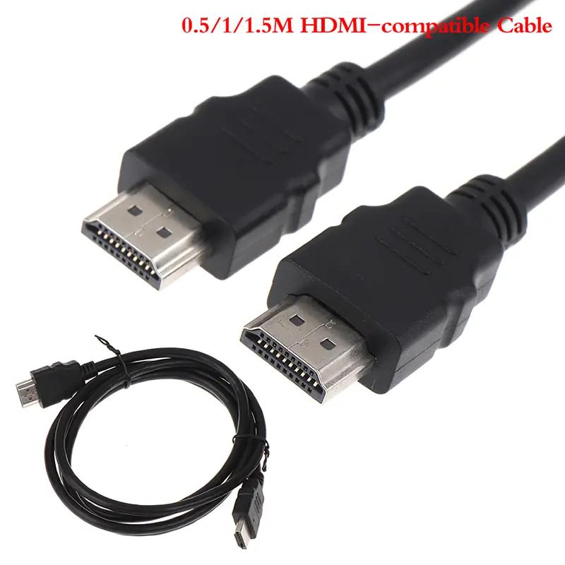0,5/1/1,5 m hdmi - cáp tương thích 1080p máy tính tốc độ cao kết nối video màn hình dây cáp