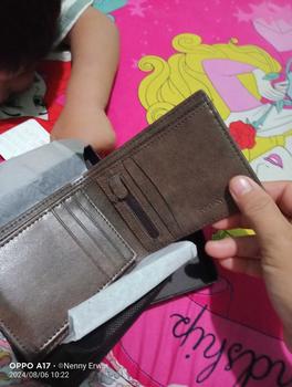 Product Review of BOSTANTEN Dompet Pria Koin Ritsleting Kulit PU Tiga Kali Lipat Hitam/Coklat/Kopi from N**7 1