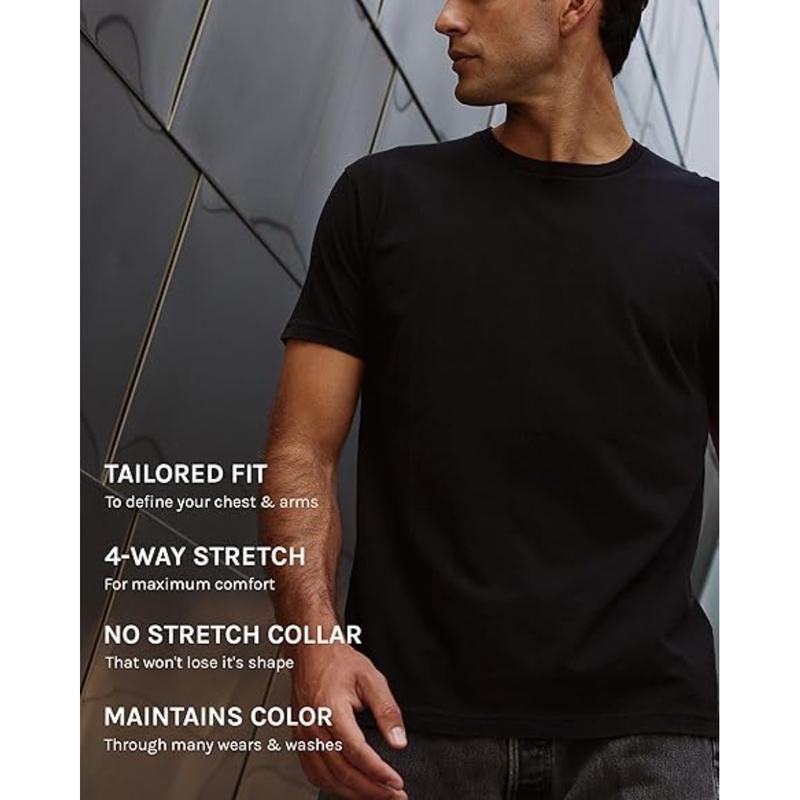 Product Introduction of Menswear Basic Wear Summer Daily Wear Unisex T-Shirt - Short Sleeve Round Neck Plain Breathable in White, Black & White kendrick lamar shirt Casual Top tshirt murah 20