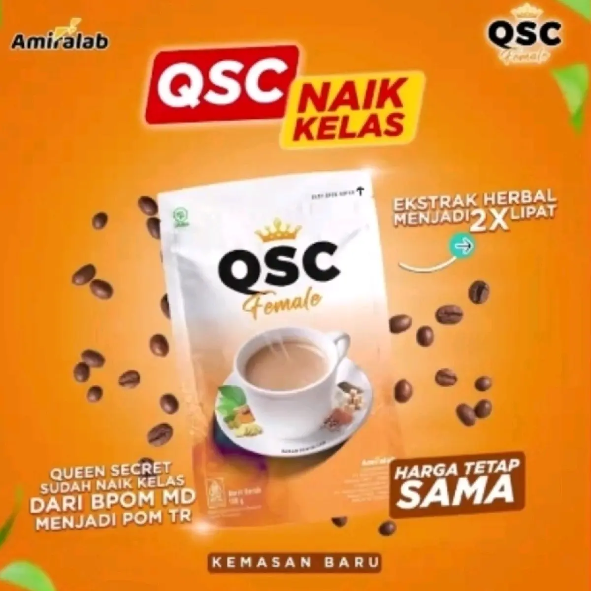 queen secret coffee Organik Alami Kopi