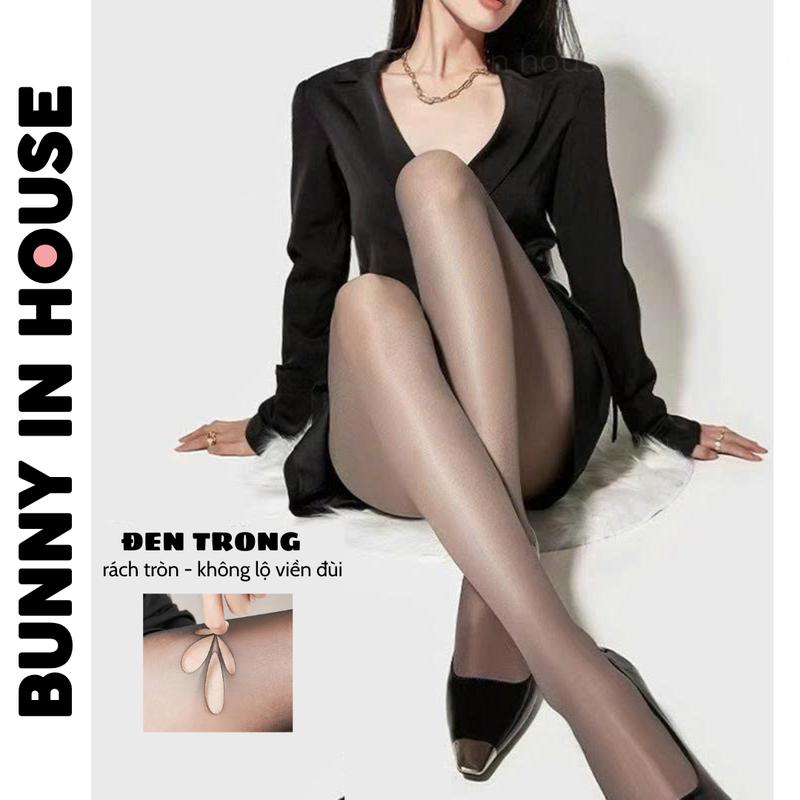 Quần tất MỎNG loại 1 BUNNY IN HOUSE T01 ôm sát giúp thon gọn chân (dưới 60kg và 1m70) siêu dai, siêu trong thật chân rách tròn - Vớ nữ Women