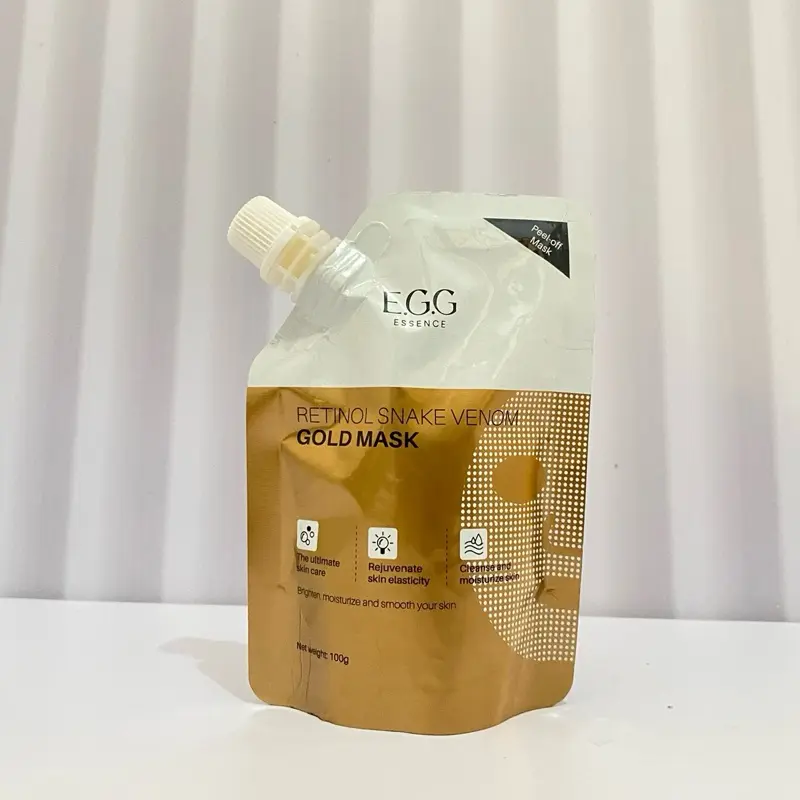 EGG- [BPOM] Masker Gold Retinol Anti Aging Mengencangkan - masker anti aging - masker retinol - Mengurangi Keriput- Mengencangkan Kulit 0