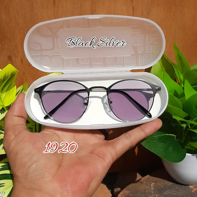 Kacamata Lensa Photocromic Pria Terlaris Frame 1920 Vintage Eyewear Glasses 2