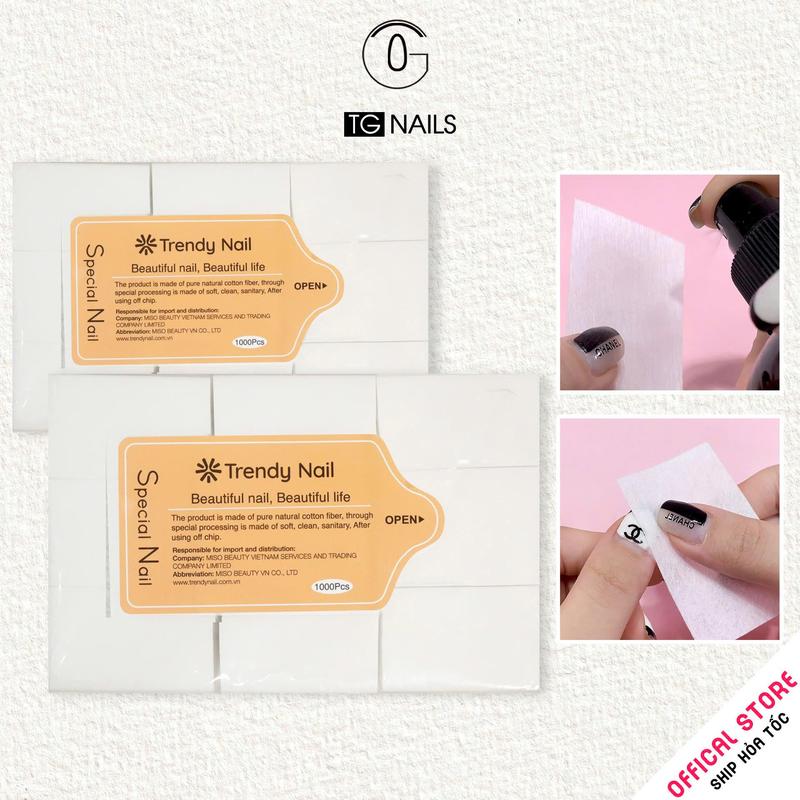 Giấy lau gel nail loại cứng không xù cao cấp