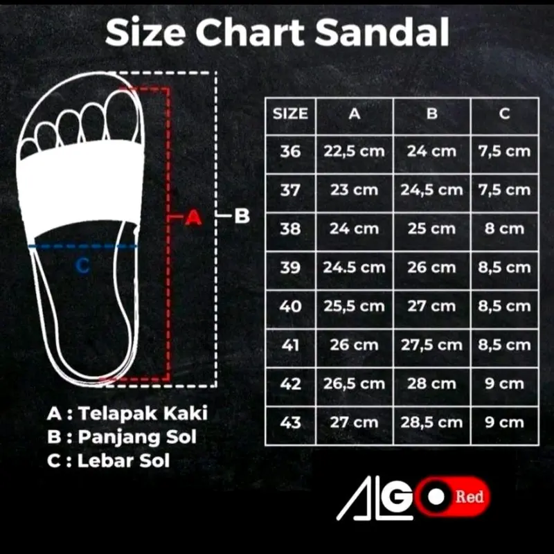 Algored Sandal Slop Pria Type Since Sandal Slide sandal slippera sandal slip one pria dan wanita. Hitam Shoes Karet Selop Sendal 6