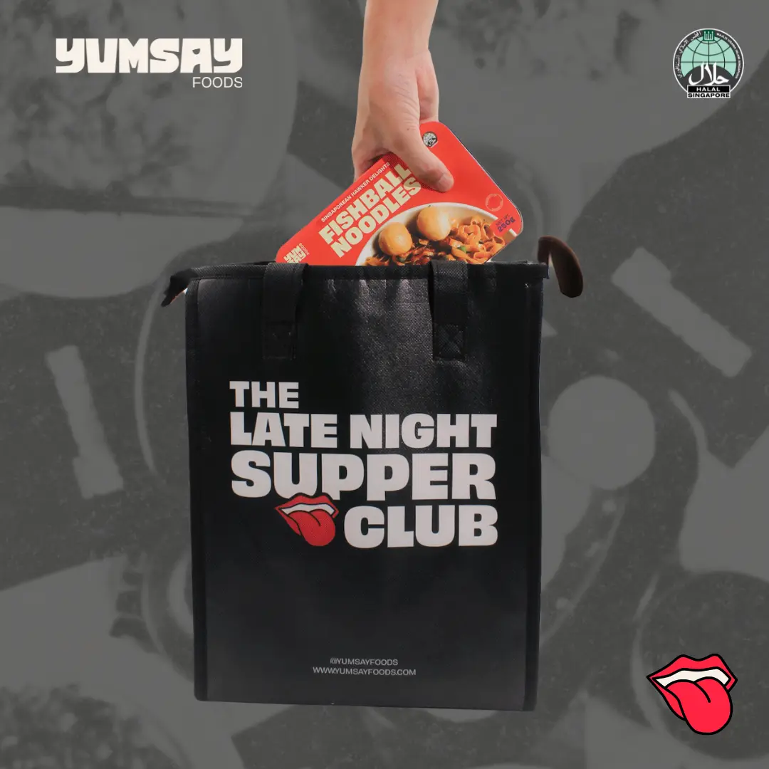 YUMSAY Foods Fishball Noodles Bundle (5 Packs) - Ready-to-Eat
