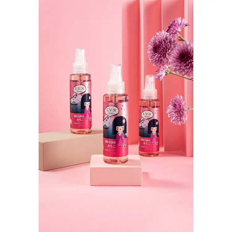 BUNDLE 2 !! Lovana Body Mist Michiko 125ml isi 2 pcs - Parfume Wangi Vanila Perfume 2