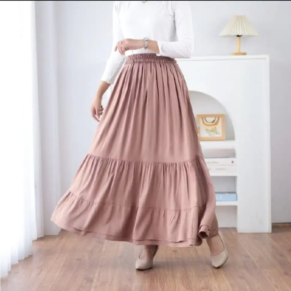 seira id | Rok naomi kawaii skirt japan korean style | rok korea | rok susun | rok rayon ruffle