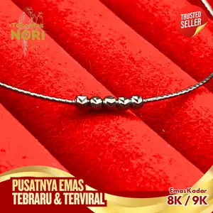GELANG BANGLE CIKIBOL BLACK GOLD - EMAS 8K - TOKO MAS NORI OFFICIAL