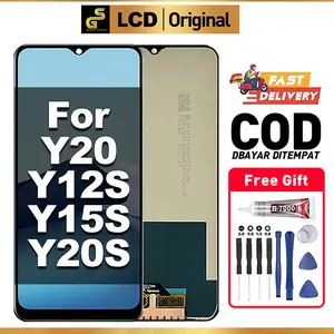 LCD V0 Y20 Y12S Y15S Y20S ORIGINAL 100% Garansi 30 Hari Tampilan HD Jernih Responsif Tahan Lama Cocok untuk Ganti Layar Retak Cocok Sesuai Hp Garansi Aman