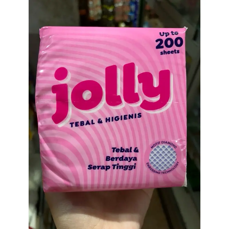 Promo Paket 10 Pcs Tisu Jolly Pop Up Murah - 200 Sheets 5