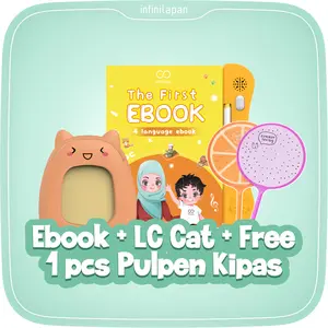 (PRODUK ASLI INFINILAPAN) BRAND LOKAL Paket Bundle Ebook+Learning Card | Mainan buku pintar edukasi elektronik anak buku pintar membaca Quran | Mainan edukasi mesin pengenalan belajar kosakata bahasa inggris | Toy mainan edukasi anak gambar bersuara Tulis