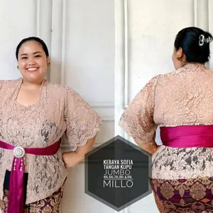 Kebaya Sofia Jumbo Tangan Kupu Kupu