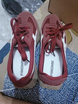 Product Review of FINDME 36-40 Tiffany Sepatu Sneakers Wanita Casual Tinggi Cantik Simple Bahan Mesh Kekinian Nyaman Dipakai from R**a A**🍒 3