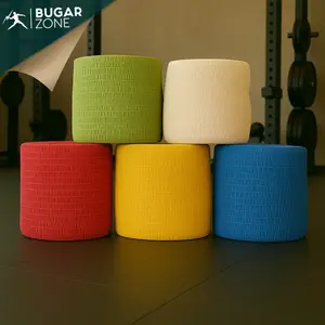 [ Bugar Zone ] Finger Tape Wrist Support Cegah Cidera Otot Pada Jari All Varian Olahraga Indoor Outdoor Tangan Campuran Kain Lateks Spandeks Best Quality FINGER TAPE