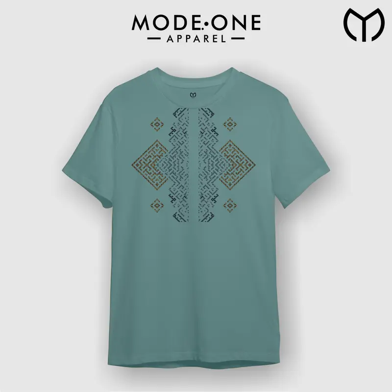 Mode One Kaos Motif Koko Muslim T-Shirt Ramadhan Sablon Printing Katun Combed 24s Atasan oblong Baju Distro Pria Dewasa 3
