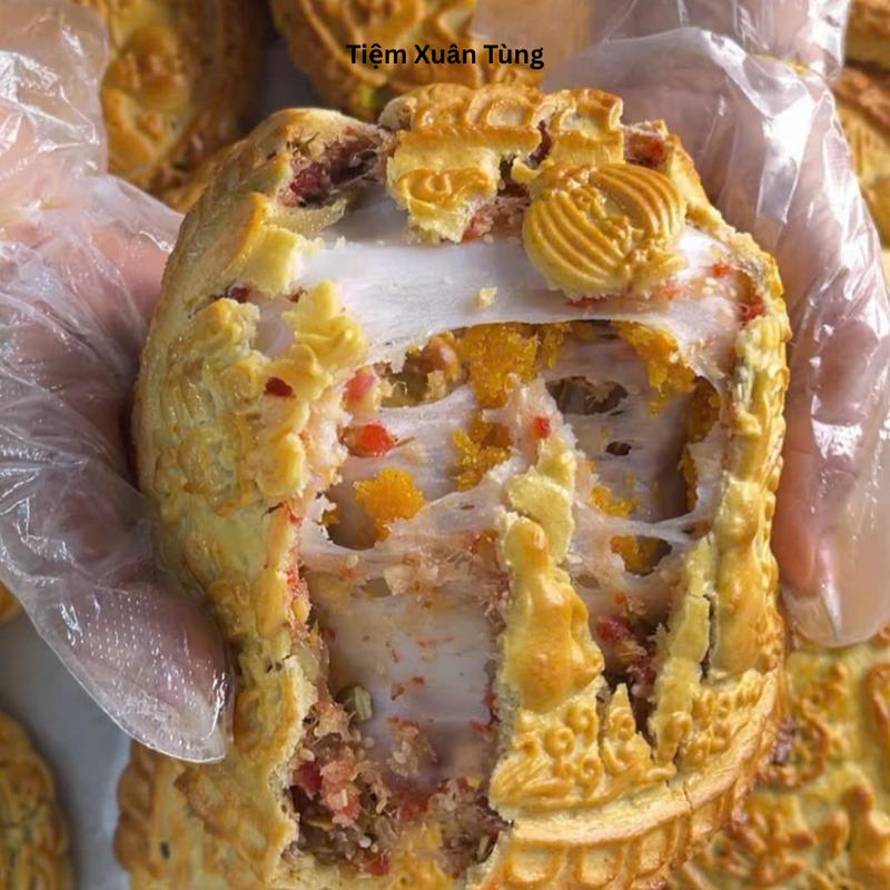  Bánh Nướng Trung Thu Nhân Thập Cẩm 300gr - Tiệm Xuân Tùng 