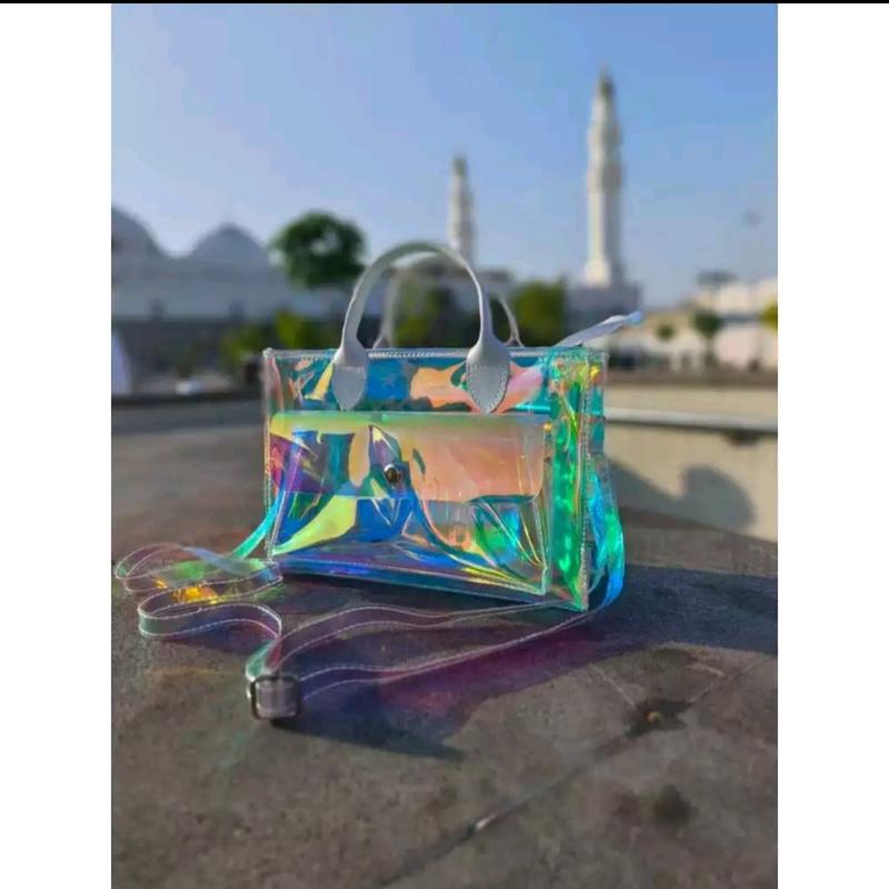 Product Introduction of handbag mika pvc hampers murah dan lucu Kulit 0