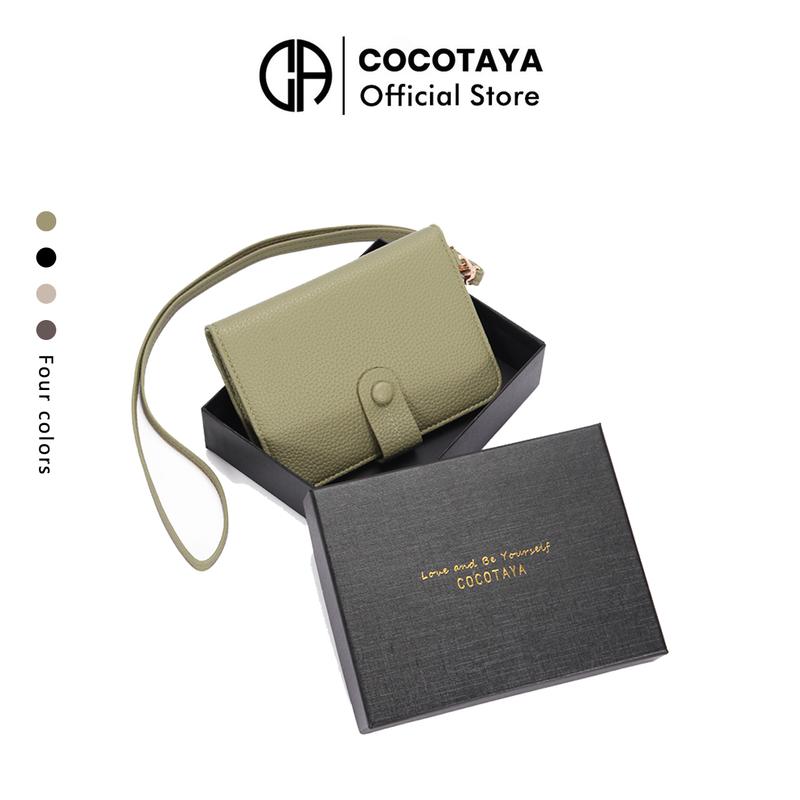 COCOTAYA Paspack Túi đựng hộ chiếu đa năng, phù hợp với phụ nữ, thiết kế nhiều ngăn, có thể đựng thẻ ngân hàng, ra mắt sản phẩm mới