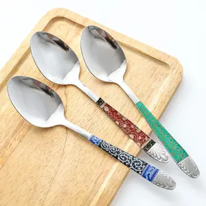 Sendok Makan Batik Stainess 1lusin 12buah Stainless Steel