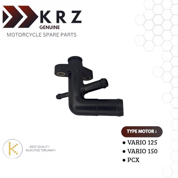 Gambar Sambungan T Pipa Radiator Vario 125 150 Esp PCX   Joint Comp KRZ dari KRZ AUTOSHOP Kota Depok Tokopedia