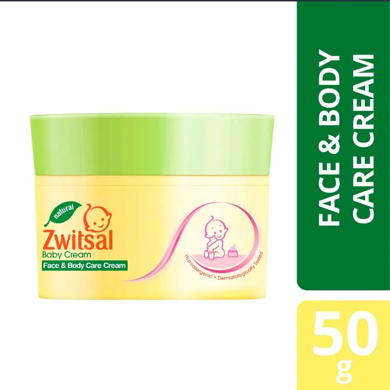 Zwitsal baby face & body care cream 50 gr/ krim wajah & badan bayi anak Ruam Sensitif Kulit zw its 0