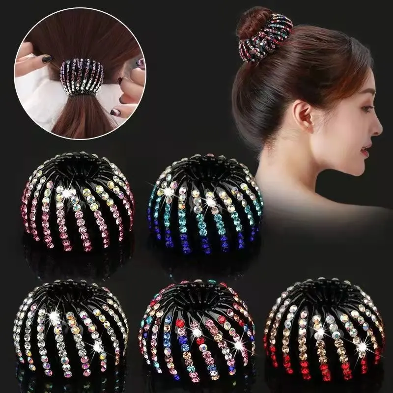 Kẹp Tóc Tổ Chim, Thời Trang Hàn Quốc Mới, Sang Trọng Và Cao Cấp, Thích Hợp Cho Tóc Mái, Với Đầu Bi, Tạo Kiểu Tóc Búi Tóc, Phụ Kiện Tóc