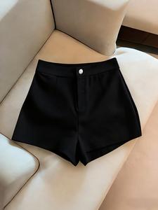 Shorts de moda para mujer para el verano con cinturón y bolsillos multifuncionales, estilo casual y a la moda, aptos para oficina/trabajo y uso diario, ideales para citas románticas y noches especiales.