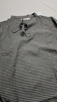Product Review of LILIUM AIT - MANDA BLOUSE - BLOSUSE KOTAK-KOTAK KOREAN STYLE from c**l 1